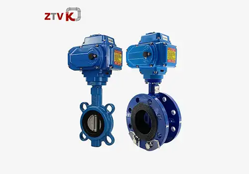 How does a motor operated butterfly valve Work?